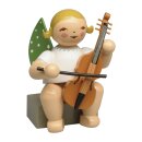 Engel mit Viola da Gamba blond