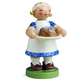 Bäckermädchen mit Kuchen*