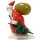 Weihnachtsmann mit Baum und Stock*