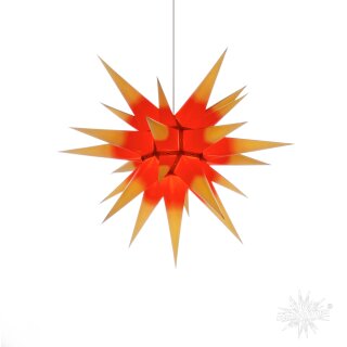 I6 Papier, gelb/roter Kernt - 60 cm