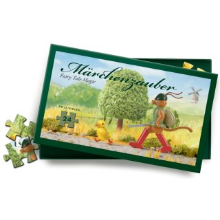 Märchenpuzzle "Gestiefelter Kater", 24 Teile
