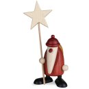 Weihnachtsmann mit Stern
