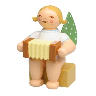 Kalenderfigur 2025, Engel mit Harmonika