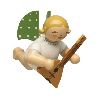 Engel mit Balalaika, schwebend